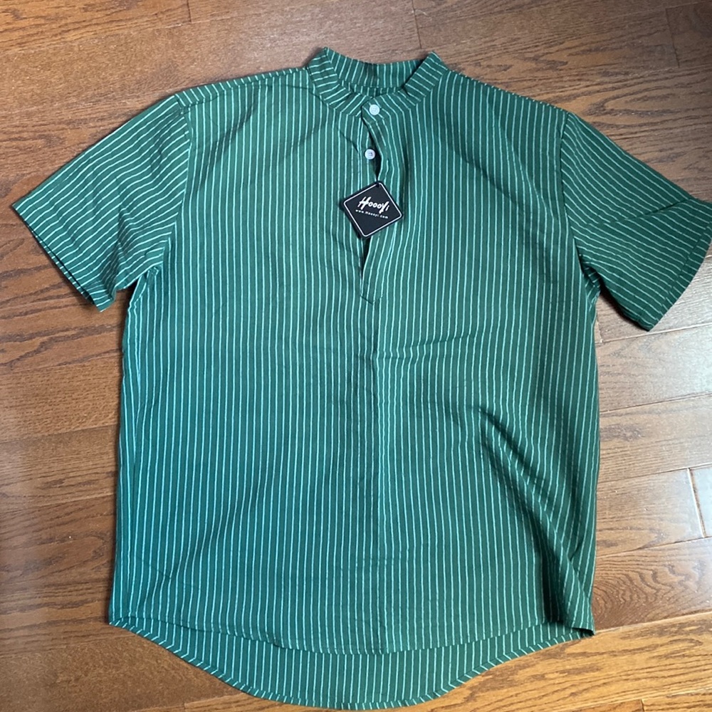 Hoooyi mens Henley shirt